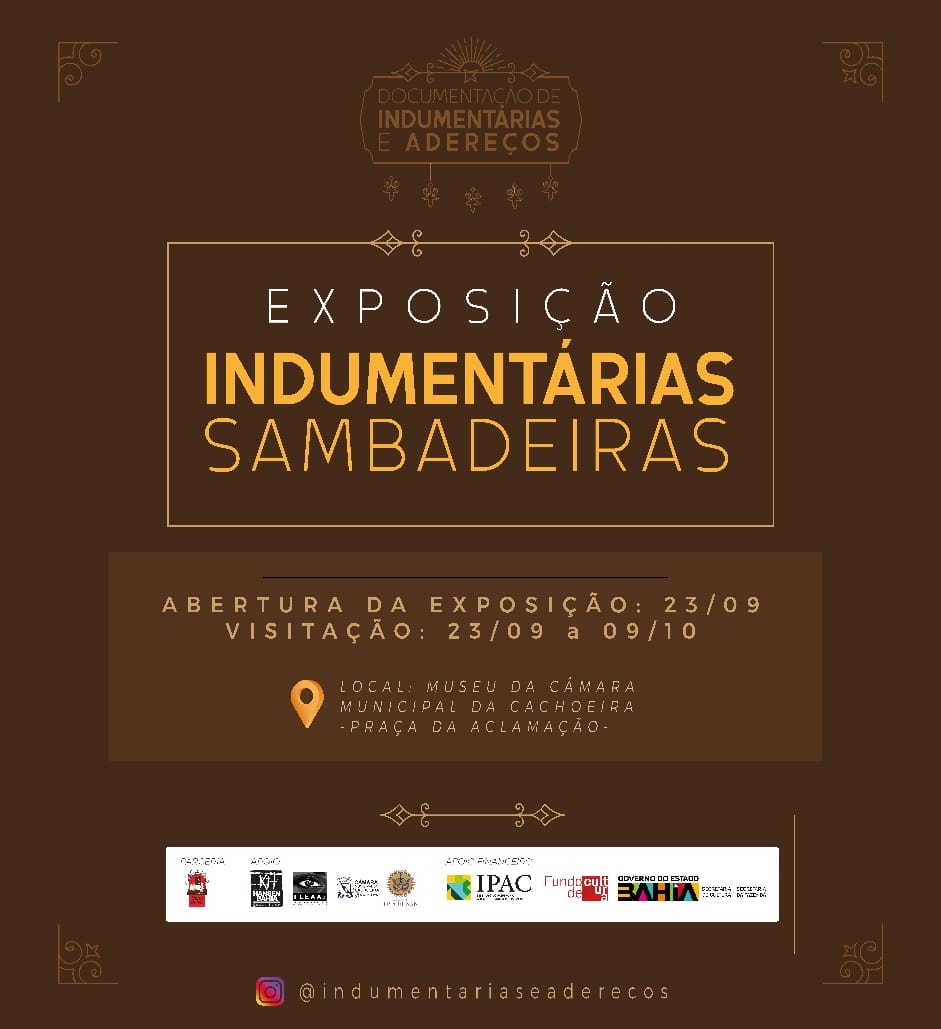 Câmara da Cachoeira sedia exposição "Indumentárias Sambadeiras"  do Samba de Dona Dalva